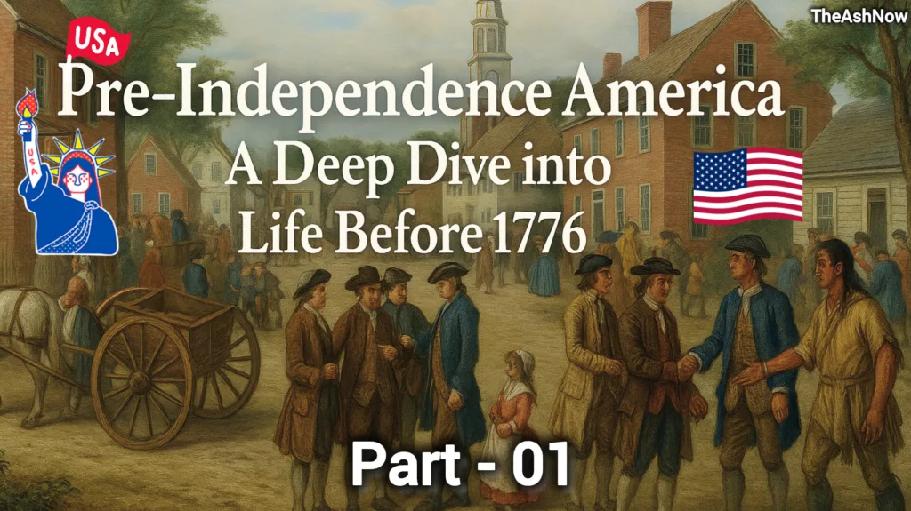 Life Before 1776 Pre-Independence America – Part 1 Setting the Stage (1500s–1776) usa usa history history of usa