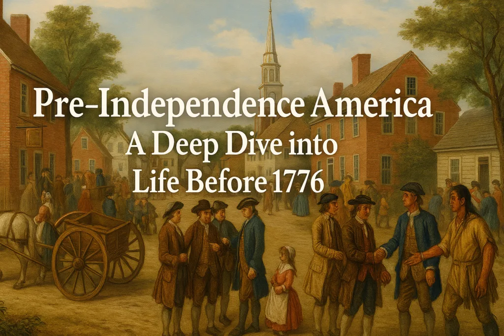 Life Before 1776: Pre-Independence America – Part 1: Setting the Stage (1500s–1776)