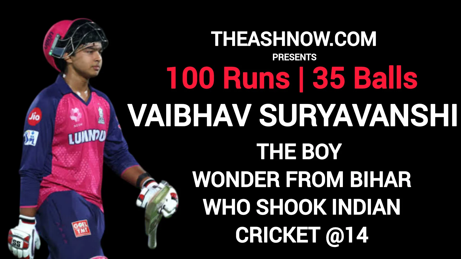 Vaibhav Suryavanshi The Boy Wonder from Bihar Who Shook Indian Cricket @14