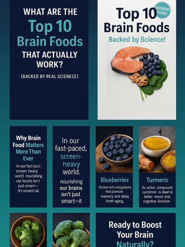 Top 10 Brain Foods That Actually Work