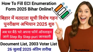 How To Fill ECI Enumeration Form Online