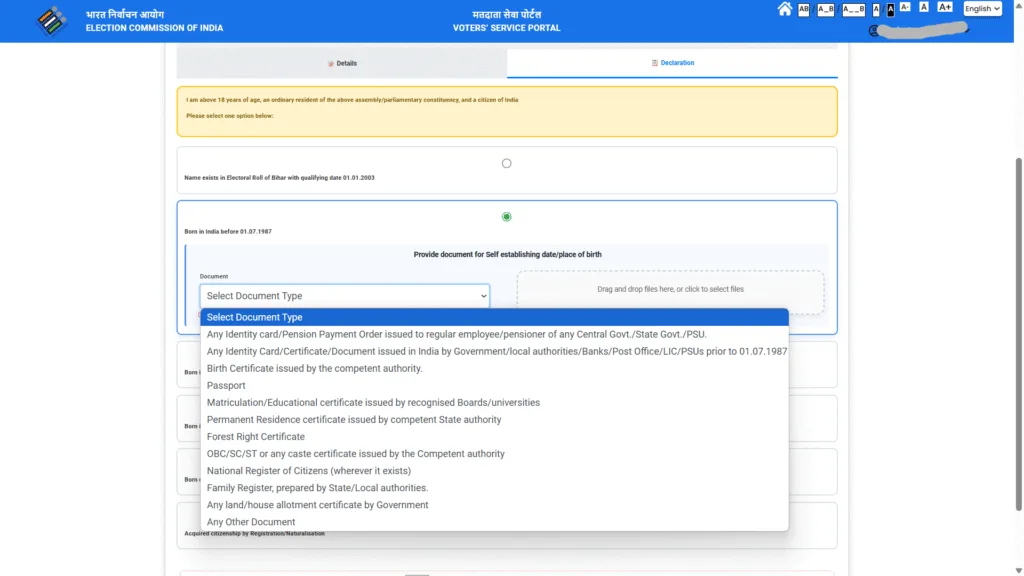 How To Fill ECI Enumeration Form Online
Enumeration Form 2025
Special Intensive Revision
ECI, Voter id