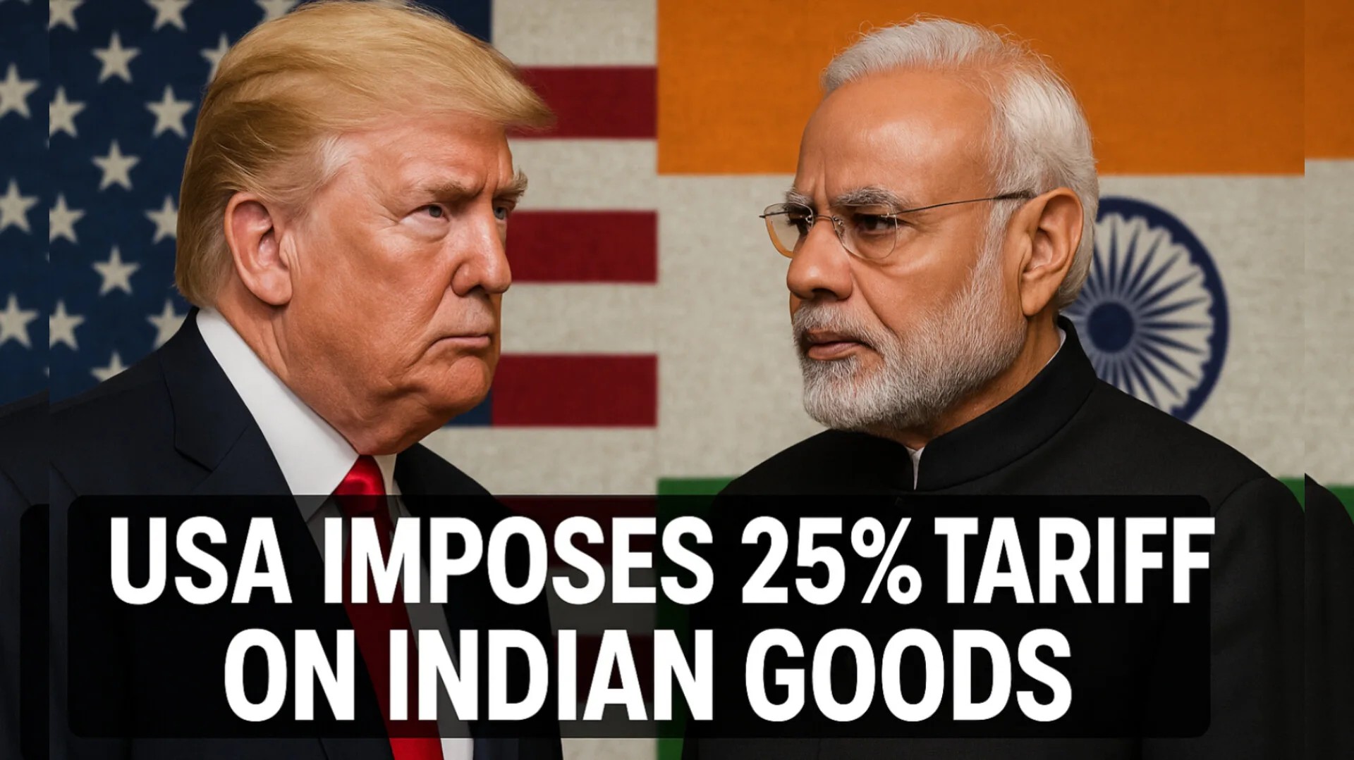 USA Imposes 25% Tariff on India Under Trump-Era Rules