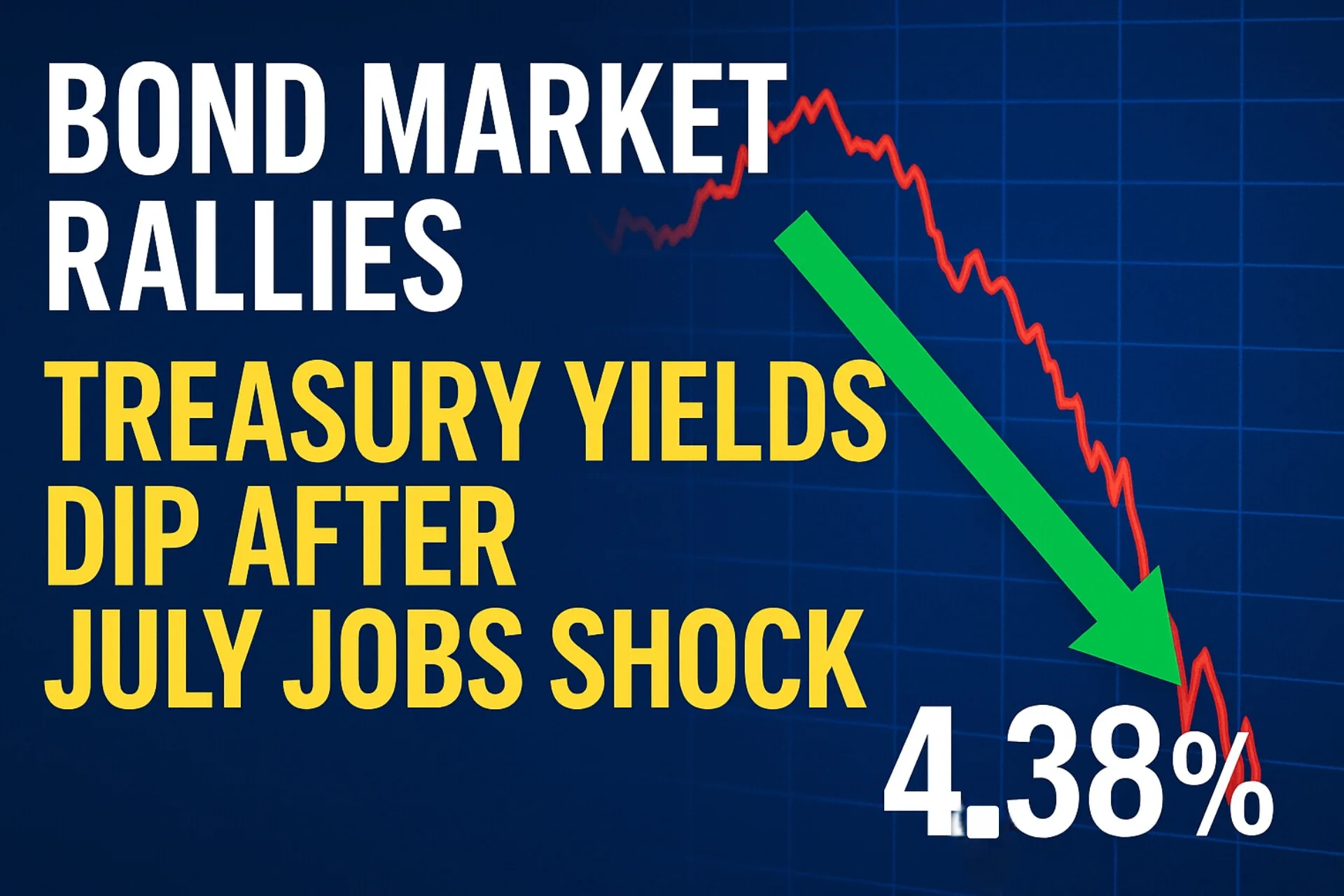 Bond Market Rallies: Treasury Yields Dip After July Jobs Shock!