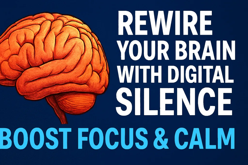Rewire Your Brain with Digital Silence: Boost Focus & Calm