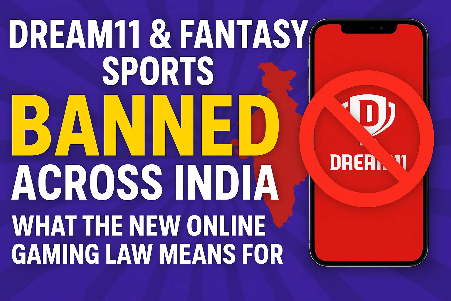 Why Dream11 & Fantasy Gaming Apps Banned Across India?