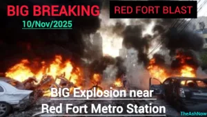 BREAKING RED FORT BLAST - BIG Explosion near Red Fort Metro Station, Delhi