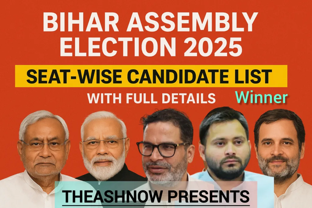 Bihar Election Result 2025: Seat-Wise Result With Full Details
