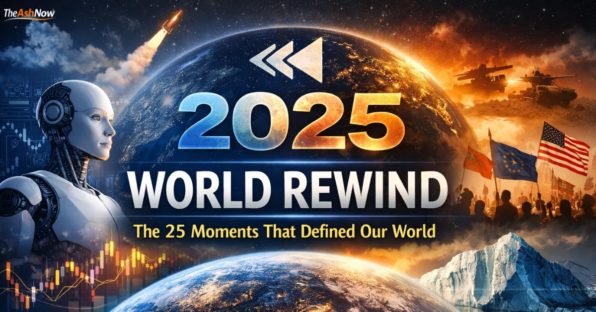 2025 World Rewind: The 25 Moments That Defined Our World