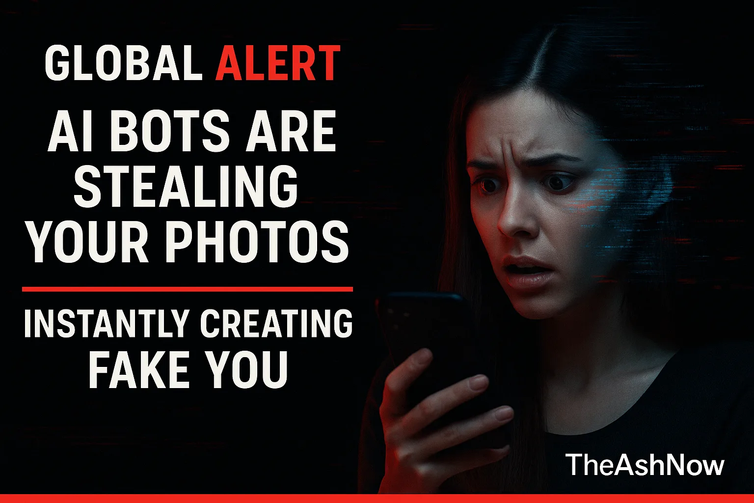 Global ALERT: AI Bots Are Stealing Your Photos – Instantly Creating Fake You!