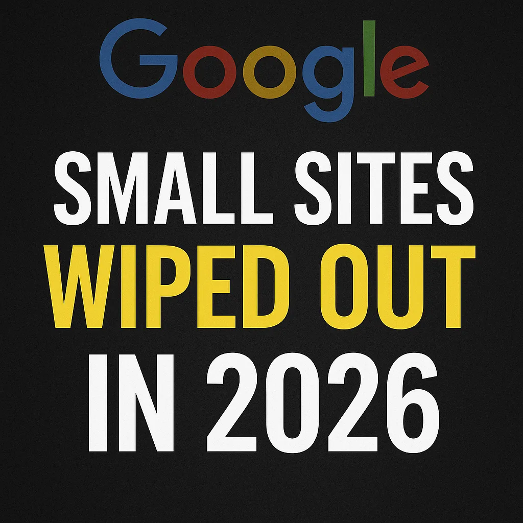 Google Update Wipes Out Small Sites in 2026