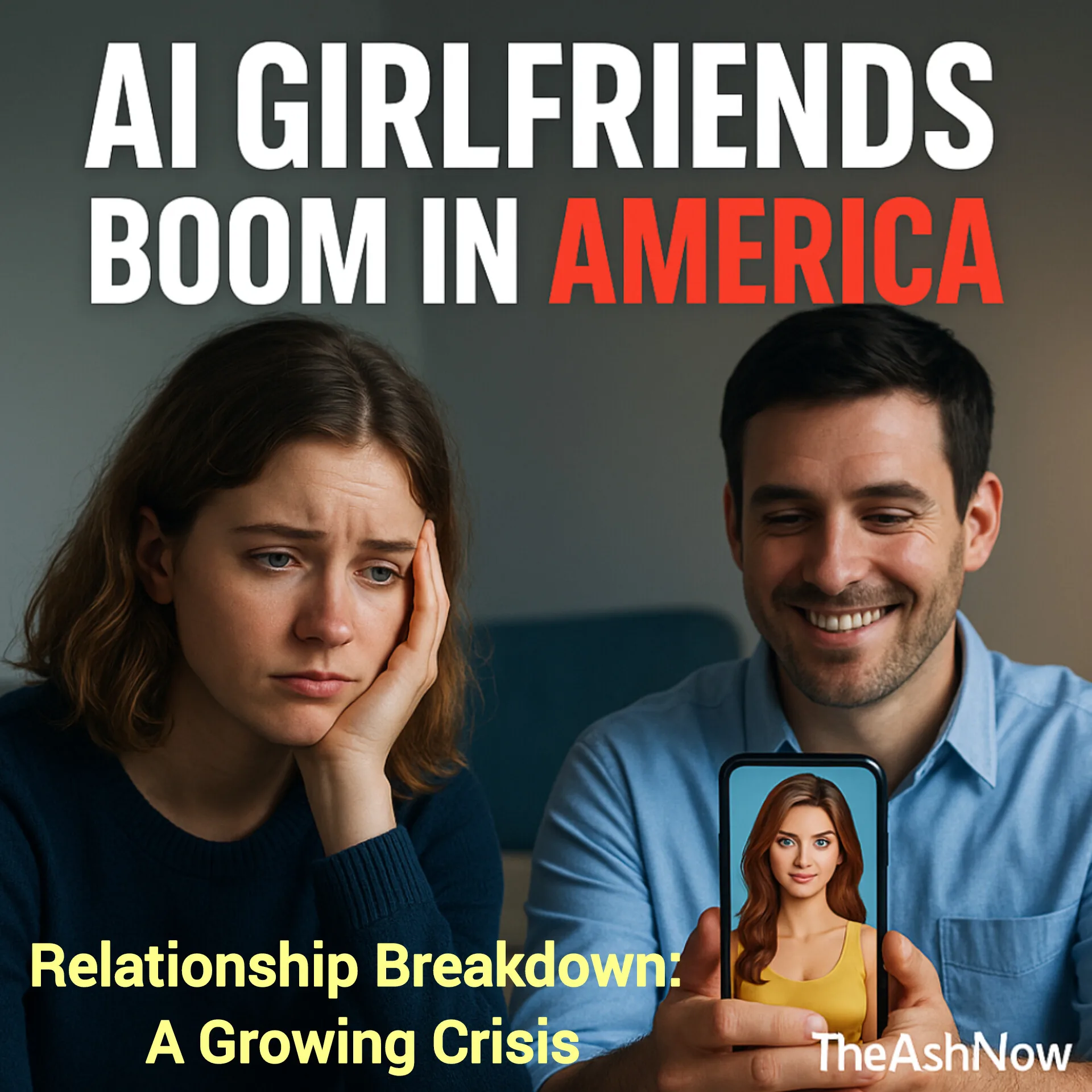 AI Girlfriends Are Exploding in America: Real Relationships Are in Crisis Now!