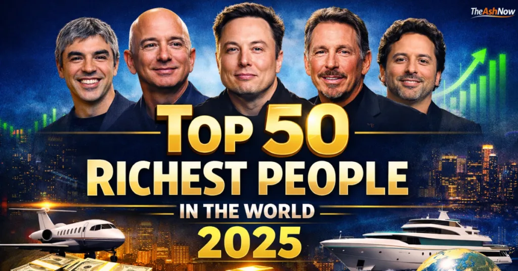 Top 50 Richest People in the World 2025