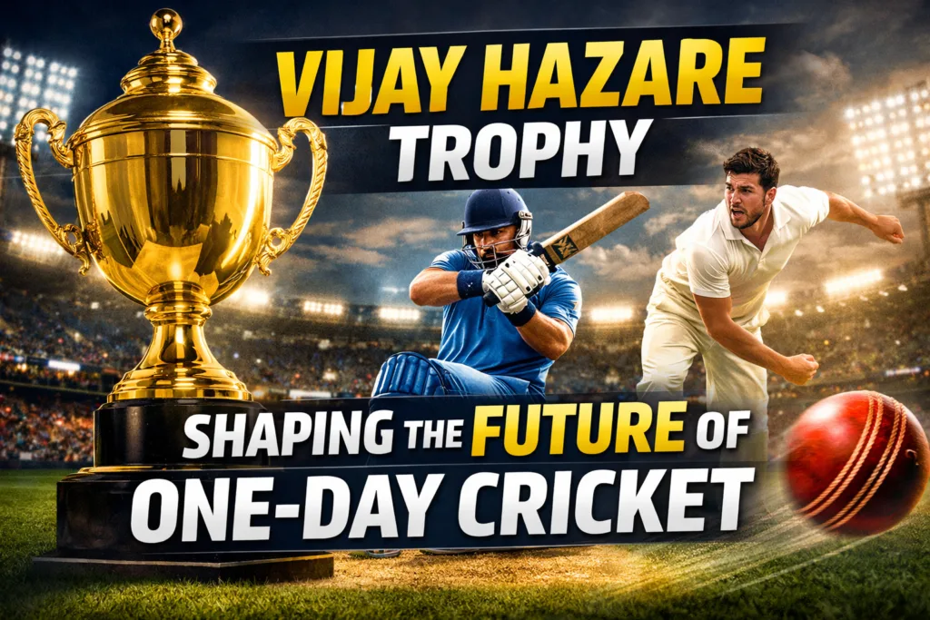 Vijay Hazare Trophy What Is the Vijay Hazare Trophy Vijay Hazare Trophy 2024, vijay hazare trophy 2025, vijay hazare trophy 2026