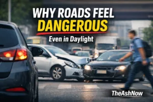 Why Roads Feel More Dangerous, Driving Psychology, Aggressive Driving, Faster Vehicles, Mental Fatigue