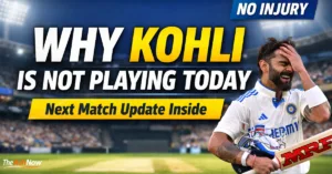 Why Virat Kohli Is Not Playing Today Is Virat Kohli injured right now When is Virat Kohli next match, International Cricket