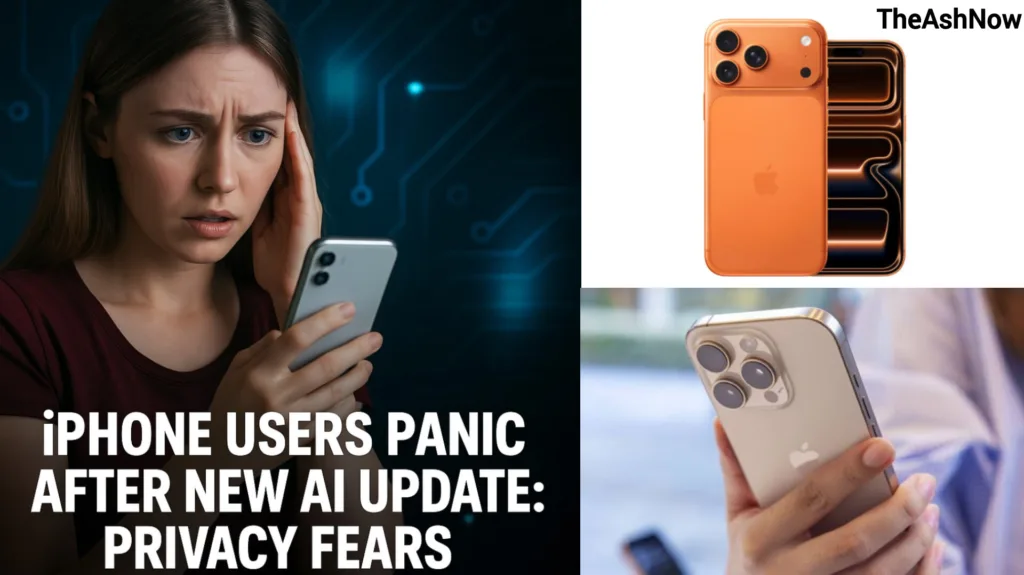iPhone Users Panic After New AI Update Privacy Fears Explode Globally!