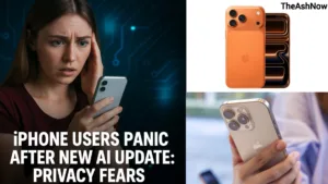 iPhone Users Panic After New AI Update Privacy Fears Explode Globally!