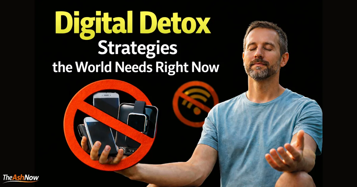 Digital Detox Strategies the World Needs Right Now