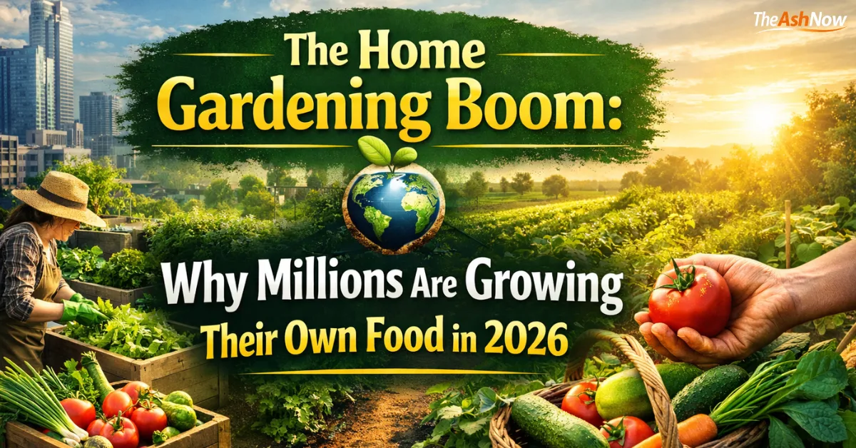 The Home Gardening Boom: Why Millions Are Growing Their Own Food in 2026