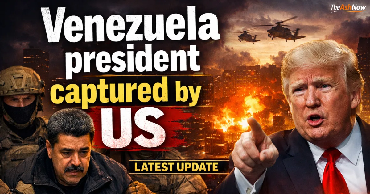 Venezuela president captured by US — Latest Update