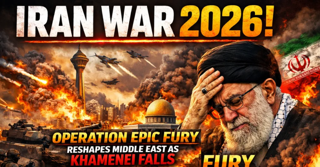 Iran War 2026: Operation Epic Fury Reshapes Middle East as Khamenei Falls