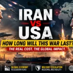 Iran USA War 2026: Military Reality, Oil Crisis, Economic Fallout, and How the Conflict Could End, Iran USA war analysis 2026 showing military escalation, oil crisis, and Middle East conflict