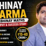 Abhinay Sharma AKA Abhinay Maths teaching SSC mathematics to competitive exam students