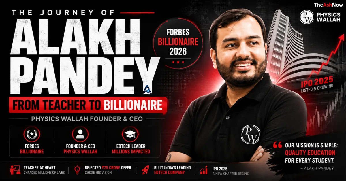 Alakh Pandey: The Founder of Physics Wallah Who Turned Affordable Education Into a National EdTech Movement