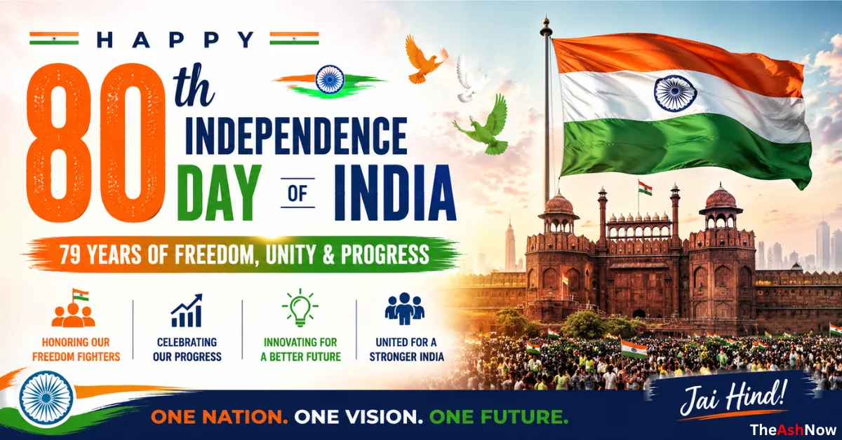 India’s 80th Independence Day 2026: History, Significance & Celebrations